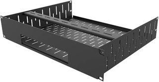 RACK SHELF AND FACEPLATE, SKY Q MINI, 2U R1498/2UK-SKYQMINI