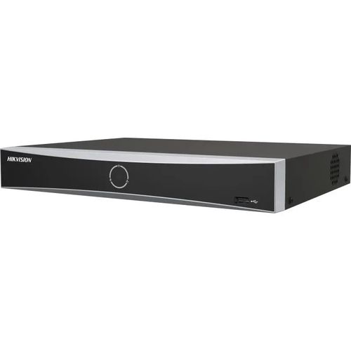 Tinklinis įrašymo įrenginys NVR, 1 HDD, 4 PoE kanalai, 4x4MP, Alarm 4+1, Hikvision DS-7604NXI-K1/4P/4+1