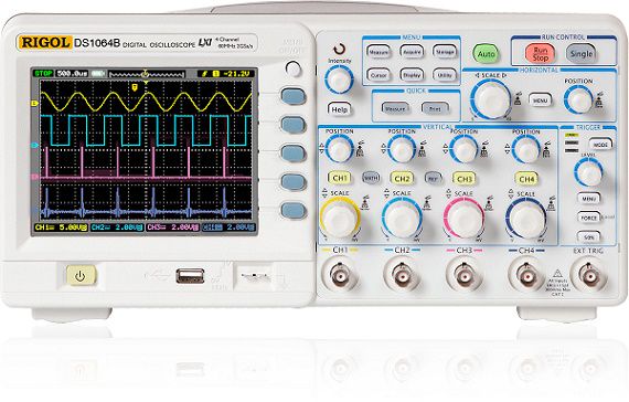 DS1074B, 70 MHz Digital Oscilloscope, RIGOL DS1074B