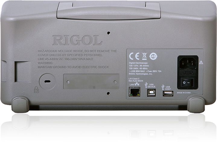 Osciloskopas DS1104B 4 kanalų 100MHz 2GSa/s RIGOL DS1104B