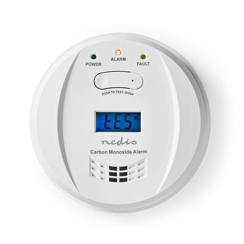 Carbon Monoxide Alarm | Battery Powered | Battery life up to: 5 year | With pause button | With test button | 85 dB | White DTCTCO40WT 5412810334889