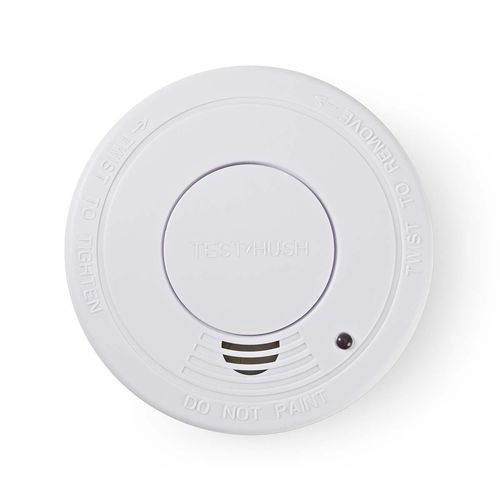 Smoke Alarm | Battery Powered | Battery life up to: 1 year | EN 14604 | With pause button | With test button | 85 dB | ABS | White DTCTS30WT 5412810302185