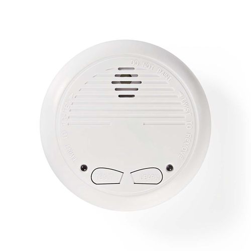 Smoke Alarm | Battery Powered | Battery life up to: 1 year | Linkable | EN 14604 | With test button | 85 dB | ABS | White DTCTSC10WT2 5412810269181