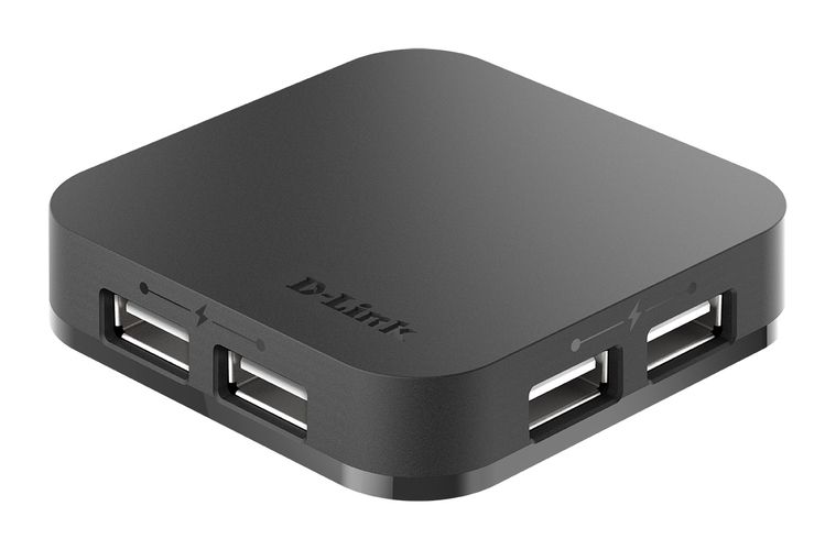 4-портовый концентратор USB 2.0 DUB-H4/E 790069243905; 7900692439054