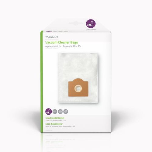 Vacuum Cleaner Bag | 4 pcs | Synthetic | Most sold for: Rowenta RB - RS | White DUBG220ROW4