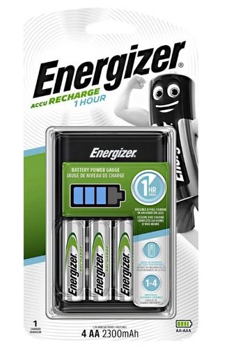 Greitas kroviklis Ni-Mh 1-4 AAA/AA + 4xHR6/AA 2300mAh Energizer CH1HR4-EU+4xAA2300mA 7638900421248
