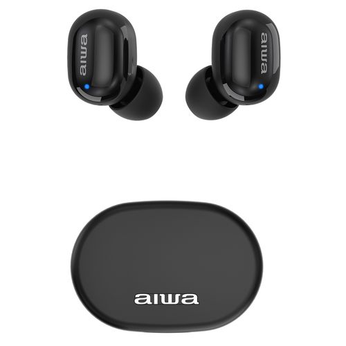 Belaidės Bluetooth 5.0 ausinės su mikrofonu, juodos EBTW-150BKMKII 8435256897371