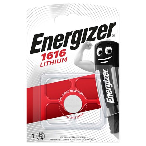 Lithium Button Cell Battery CR1616 | 3 V DC | 60 mAh | 1-Blister | Silver EN-E300163700 7638900411539