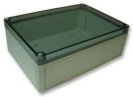 BOX, SMOKED LID, 254X180X90MM 111-008