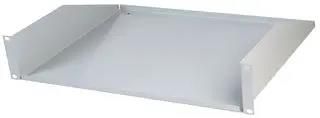 2U 19" RACKMOUNT SHELF, GREY R1194/2UG