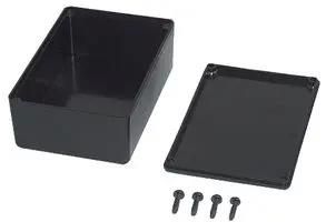 POTTING BOX & LID, X 5, BLK, 40X28X18MM RX2006/S-5
