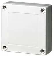 BOX, GREY LID, 100X100X60MM PC 95/60 HG ENCLOSURE