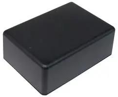 ENCLOSURE, SIZE 13, BLACK,80X80X20MM CUE8213BK