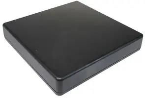 ENCLOSURE, SIZE 22, BLK,175X125X45MM CUE8222BK