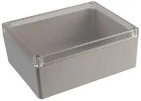 ENCLOSURE WITH CLR LID, 186X146X75MM RP1285C