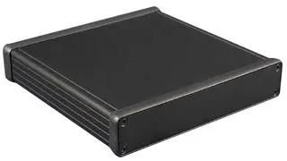 CASE, ALUMINIUM, 31X160X160MM 1455R1601BK