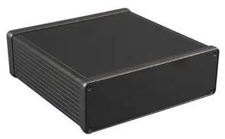 CASE, ALUMINIUM, 52X160X220MM 1455T2201BK