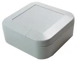 LOW PROFILE CASE,WH/GR,IP67,100X100X40MM CHD91E4WG
