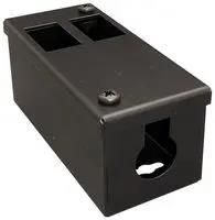 CONDUIT BOX, GOP 2WAY, STEEL, BLACK MGOP2