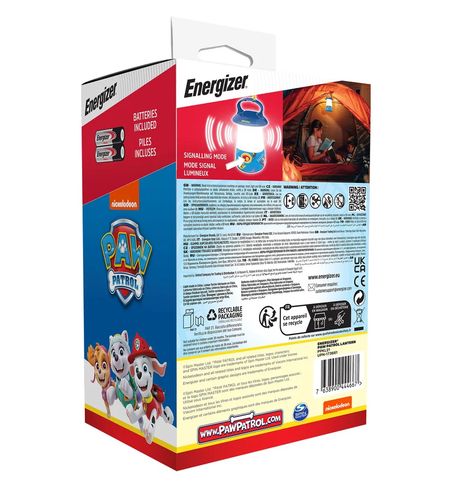 Energizer Paw Patrol LED žibintas 2xAA 35lm ENERGIZER/PPKL21 7638900444667