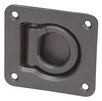 TIE DOWN , FLUSH, 101X95MM, BLACK H1435K