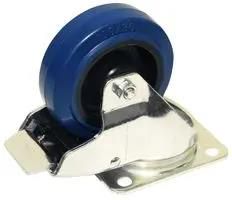 CASTORS, 100MM, 200KG, SWIVEL + BRAKE W0985-V6