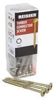 TIMBER CONNECTOR SCREW 8 X 120MM (PK25) TCN80120B