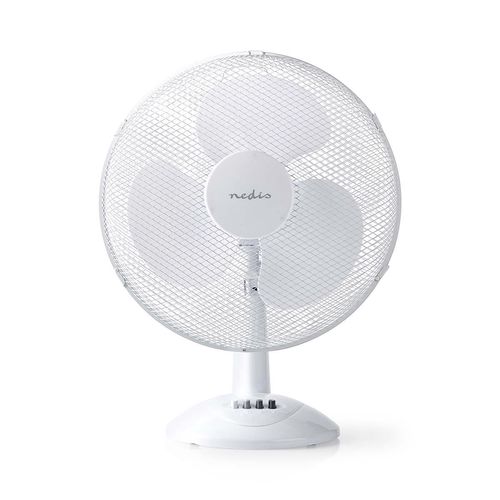 Table Fan | Mains Powered | Diameter: 400 mm | 45 W | Oscillation | 3-Speed | White FNTB10CWT40