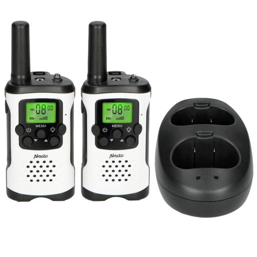 Set of 2 two-way radios 7 km White / Black FR-175 8712412583249