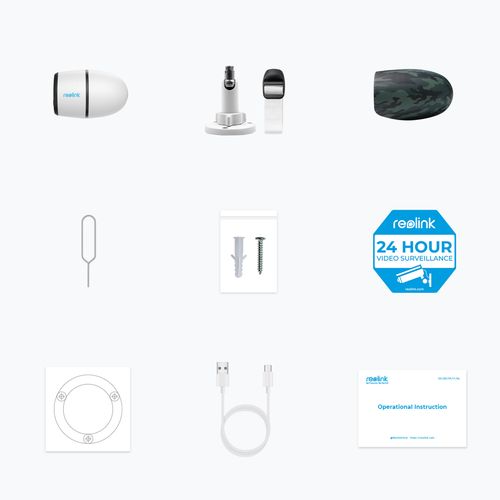 Belaidė 4G LTE kamera su SIM kortelės lizdu Go Series G330, 4MP 2K, IP65, 6000mAh G330  6975253983230