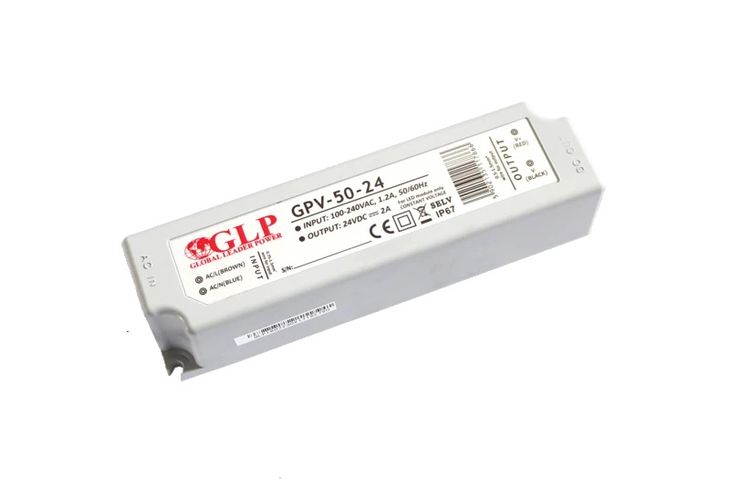 LED power supply GPV-50-24 2A 50W 24V IP67 GPV-50-24 5902135117866