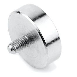 Pot Magnet with Threaded Stud M5 Ø25x8mm N42 NdFeB MAG/THREAD/25 7640155432627