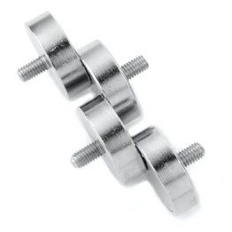 Pot Magnet with Threaded Stud M5 Ø25x8mm N42 NdFeB MAG/THREAD/25 7640155432627