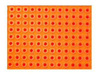 Univ. spausdintinė plokštė 100x50mm, getinaksas, atskiros kiaurymės H25PR050