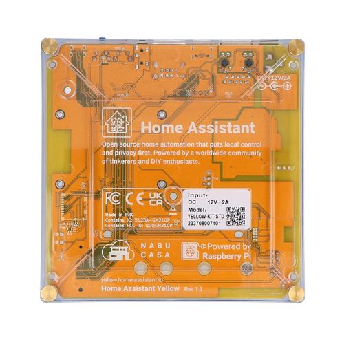 Home Assistant Yellow išmanioji namų centralė su ZigBee / Thread, maitinama PoE, Nabu Casa HA-YELLOW-KIT-POE 794677011727