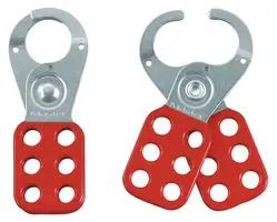 RED SAFETY HASP 2.71CM DIA. JAWS 420