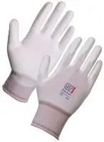 GLOVE, PU COATED, NYLON, WHITE, MEDIUM 26702