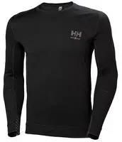 LIFA MERINO BASELAYER CREW BLACK -LARGE 75106_990-L