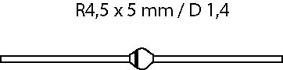 Rectifying diode 1000V 3A SOD64 BYT56M