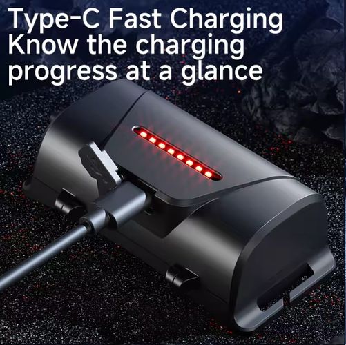 Žibintuvėlis ant galvos, 15W 550lm fokusuojamas, įkraunamas USB-C, šiltai balta šviesa SUPERFIRE-HL77-S 6977502515599