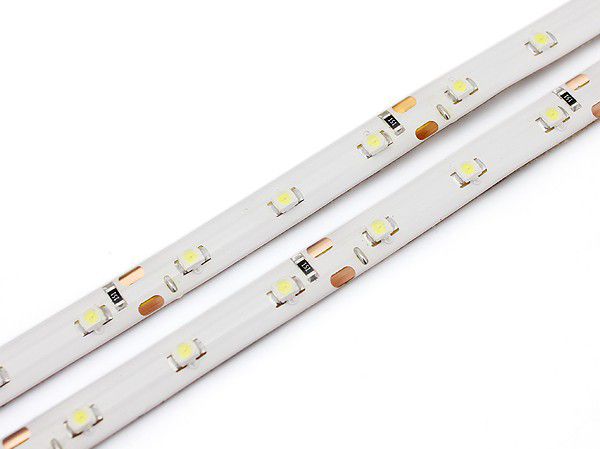 LED juosta 12V 4.8W/m hermetiška IP65 šiltai balta ECO HM-3528-60-WWHm