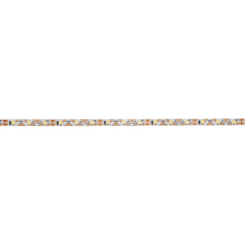 LED juostos ritė 5m, 12V 8.5W/m 72LED/m 900lm/m nehermetiška šaltai balta 6500K, S formos, LEMLUX HM-S-72LED-W
