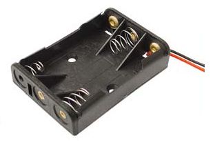 Battery holder 3xR3-AAA HO/BA-SN-33