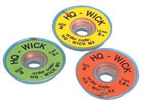 Desoldering wick 0.5mmx1.6m (size L05) HQ-WICK WICK0.5/1.6 4006062071244