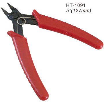 Side cutters 127mm with stripping hole 0.4-0.65mm² Hanlong Tools HT-1091