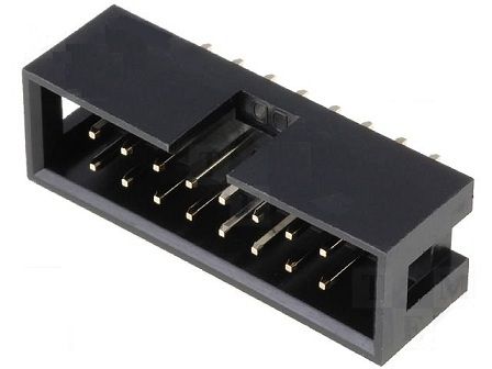 Kištukas IDC-16 lituojamas tiesus RoHS ID/MO-M-16S