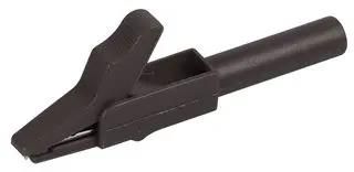 CROCODILE CLIP W/4MM SOCKET, 12MM, 15A 76-1210
