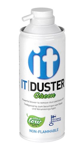 Аэрозоль Air Duster универсальный 520 мл, NET 220 г PRF ITDUSTER GREEN 6417128100293