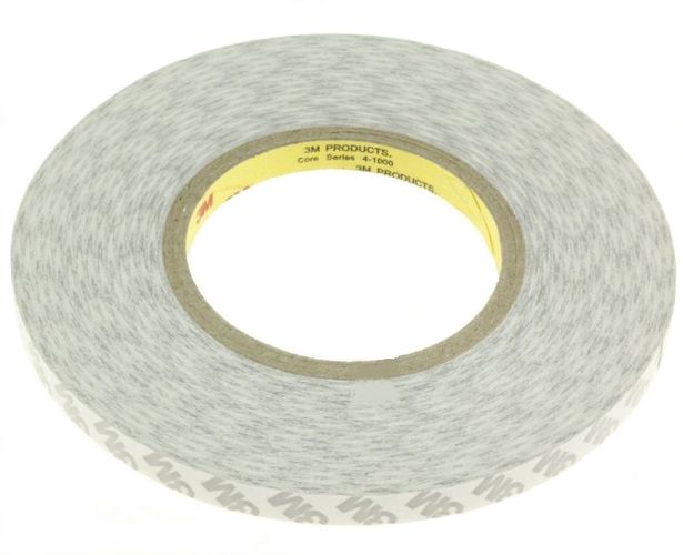 3M High Performance Double Coated Tape 9086, 0.19mm x10mm x50m IZ/3M/9086