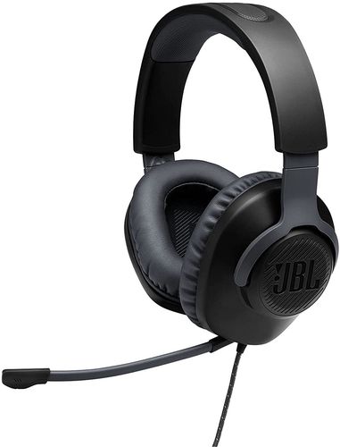 Wired Over-ear Gaming Headset with Detachable Mic QUANTUM 100, Black JBLQUANTUM100BLK 6925281969621